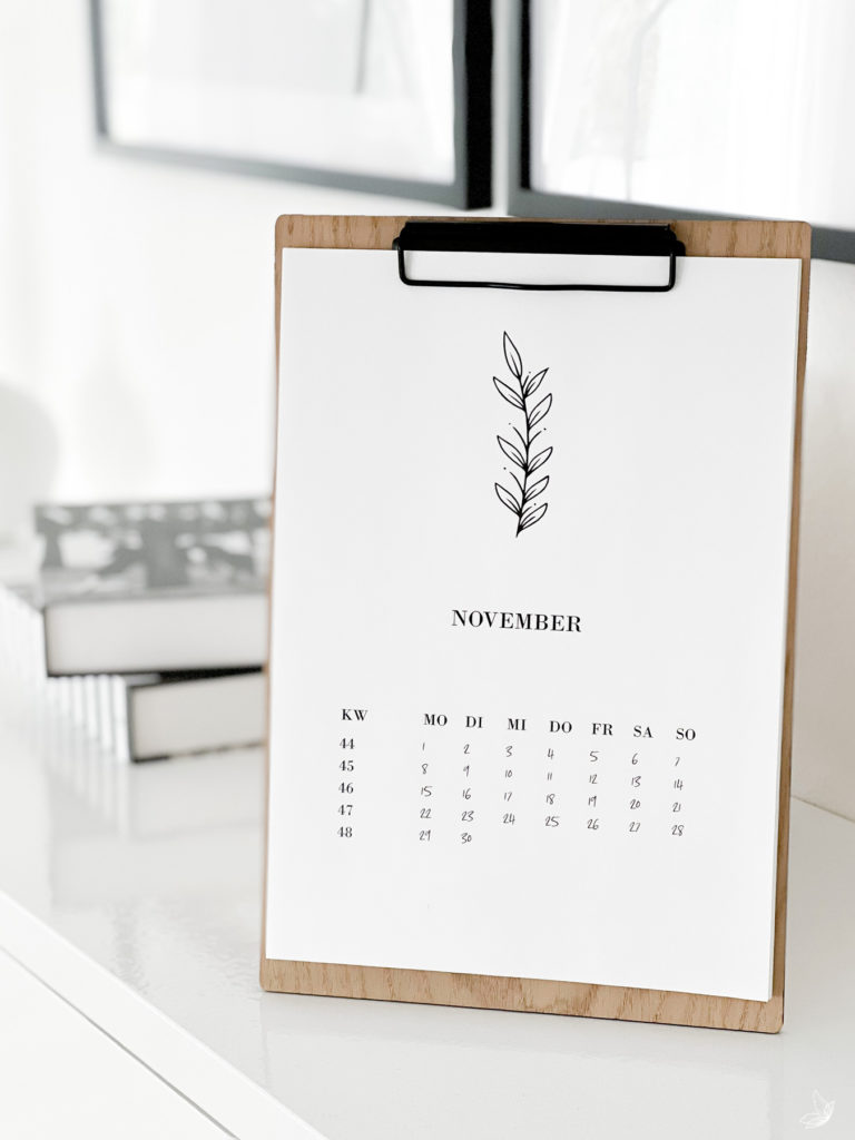 DIY Kalender 2022 Ausdruck-Kalender 2022 kostenlose Vorlage Kalender calendar DINA4